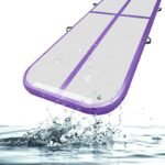 Pump Purple Color Inflatable Gym Mat 3mx1mx0 1m Tumbling Track For Dwf Air Floor Kids And Adults - 4