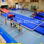 10m Inflatable Gymnastic Airtrack Tumbling Yoga Air Trampoline Track For Gymnastics Training Taekwondo - 3