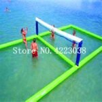 12x6m Inflatable Water Sports Games Volleyball Field Beach Court A Pump - 3