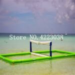 12x6m Inflatable Water Sports Games Volleyball Field Beach Court A Pump - 4