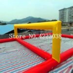 12x6m Inflatable Water Sports Games Volleyball Field Beach Court A Pump - 5