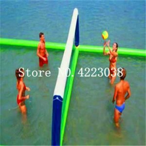12x6m Inflatable Water Sports Games Volleyball Field Beach Court A Pump - 2