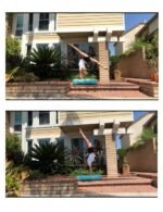 1mx0 6m X0 1m Gym Mat Inflatable Gymnastics Tumble Track Air Block Board - 5