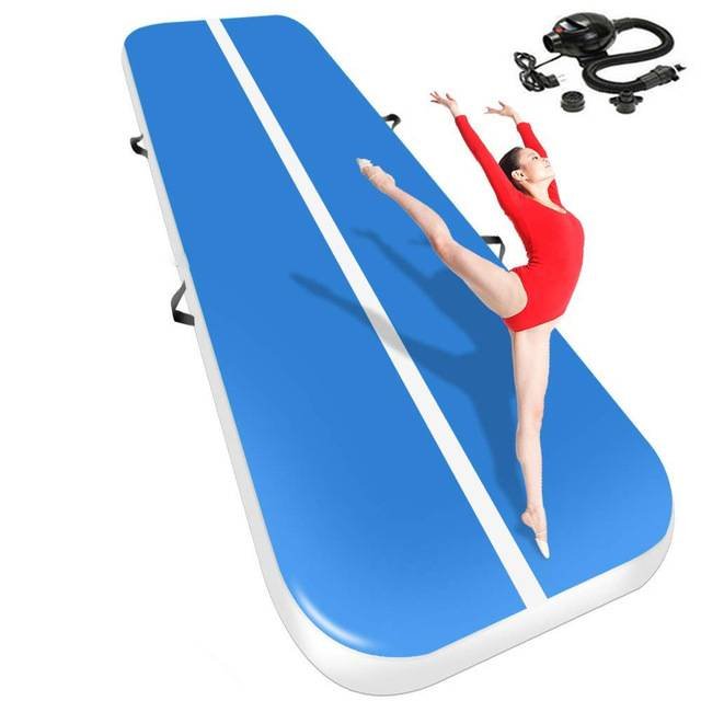 3m 4m 5m Inflatable Gymnastics Mattress Gym Tumble Airtrack Floor Yoga Olympics Tumbling Air Track For
