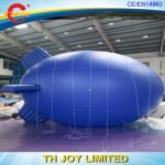 5m 6m 8m Long Customize Inflatable Advertising Blimp Display Helium Airship Balloon - 4