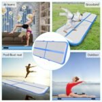 5m Inflatable Gymnastics Mattress Gym Tumble Airtrack Floor Tumbling Air Track For - 6