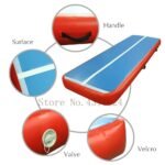6m Pink Inflatable Tumble Track Trampoline Air Gymnastics Mat - 3