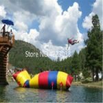 6x3m Inflatable Water Blob Jumping Pillow Catapult Trampoline With A Pump - 5