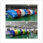 6x3m Inflatable Water Blob Jumping Pillow Catapult Trampoline With A Pump - 6