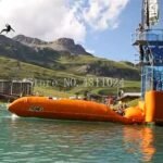 8x3m Inflatable Water Blob Toys Air Jumping Bag Ejection Trampoline - 3