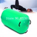 80cm Dia Inflatable Air Roller Gymnastic Barrel For Exercise Training With Electric Pump - 3