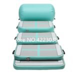 A Set 6 Pieces Air Sealed Dwf Inflatable Tumble Track Airtrack Gymnastic For - 2