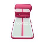 A Set 6 Pieces Air Sealed Dwf Inflatable Tumble Track Airtrack Gymnastic For - 5