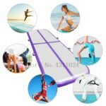 Air Track 3x1x0 1m Mini Black Inflatable Airtrack For Gym Tumble Trampoline Pump - 4