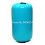 Blue 60cm Dia Inflatable Air Barrel Tumble Roll Gymnastics - 4