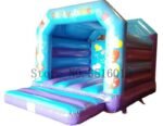 Children's Inflatable Castle Bouncer Trampoline Slide Naughty Amusement Park Toy Equipment - 3