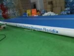 Door To 10x2x0 2m Gymnastics Inflatable Air Track Tumbling Mat Gym Airtrack Come With A Pump Print Logo - 5