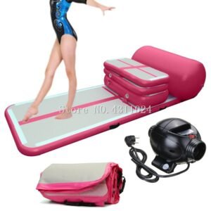 Door To Inflatable Air Track A Set Tumbling Mat Of Home Edition With One Pump