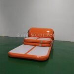Door To Inflatable Air Track A Set Tumbling Mat Of Home Edition With One Pump - 5