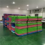 One Pump 3x1x0 2m Inflatable Air Gym Track Tumbling Mat Dwf Material Airtrack - 4