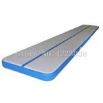 Pump 7x1x0 2m Inflatable Tumble Track Trampoline Air Gymnastics Gym Mat - 3