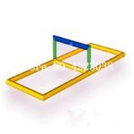 Inflatable Volleyball Court Outdoor Beach Games Water For Seaside - 4