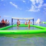 Inflatable Volleyball Court Outdoor Beach Games Water For Seaside - 5