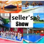 Inflatable Gymnastics Air Track Mattress Tumbling Floor Mat Home Yoga Gym Pump For Adults Or Child 10m 11m 12m - 5