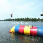 6x3m Inflatable Water Blob Jump Pillow Jumping Bag Trampoline With A Pump - 4