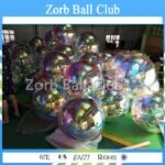Pvc Commercial Giant 1 2m Inflatable Mirror Ball Huge For Advertising - 3