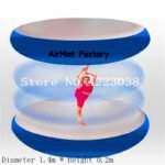 Yoga Mat Play Seat 1 4mx0 2m Round Air Spot Inflatable Springboard For Gymnastics - 2