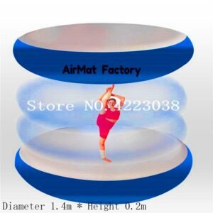 Yoga Mat Play Seat 1 4mx0 2m Round Air Spot Inflatable Springboard For Gymnastics - 2