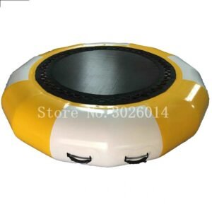 Water Trampoline 3 M Diameter 0 9mm Pvc Inflatable Or Bouncer Summer Toy - 2