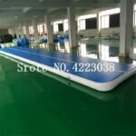 15x2x0 2m Blue Inflatable Gymnastics Mattress Gym Tumble Airtrack Floor Tumbling Air Track For With Pump - 3