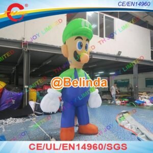 Air 3m 4m 6mh Inflatable Mario Balloon Party Decoration - 2