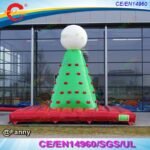 4m 5m Kids Commercial Rental Outdoor Inflatable Climbing Wall Custom Tower - 2