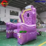 Door Giant Inflatable Throne Chair For Purple Queen Sofa Balloon - 3