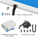 3m4m5m Inflatable Gymnastics Airtrack Tumbling Air Track Floor Trampoline For Home Use Training Beach - 2