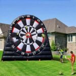 To Door 4m 13ft Giant Inflatable Target Throw Dart Game Human Soccer Board