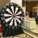 To Door 4m 13ft Giant Inflatable Target Throw Dart Game Human Soccer Board - 2