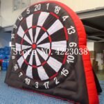 To Door 4m 13ft Giant Inflatable Target Throw Dart Game Human Soccer Board - 6
