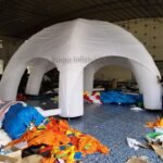 White Inflatable Spider Tent 8m Large Igloo Dome Tents Toy For - 4