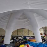 White Inflatable Spider Tent 8m Large Igloo Dome Tents Toy For - 5