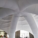 White Inflatable Spider Tent 8m Large Igloo Dome Tents Toy For - 6