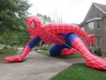 5mh Giant Backyard Inflatable Spiderman Cartoon Outdoor Model For Halloween Party - 5