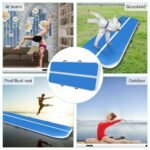 Inflatable Gymnastics 3 4m 5m Airtrack Tumbling Air Track Floor Trampoline For Home Use Training Cheerleading Beach - 5