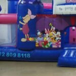Full Printing Football Cartoon For Children Hot Rental Inflatable Bouncy Castle Jumping House - 4