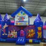 Full Printing Football Cartoon For Children Hot Rental Inflatable Bouncy Castle Jumping House - 5
