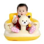 Funny Bear Inflatable Baby Chair Bath Room Portable Children Seat Kids Learn To Sit Play Water Games Sofa