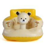 Funny Bear Inflatable Baby Chair Bath Room Portable Children Seat Kids Learn To Sit Play Water Games Sofa - 3